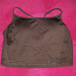 Athleta plumb crop bra